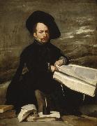 A Dwarf Holding a Tome on his Lap (Don Diego de Acedo,El Primo) (df01) Diego Velazquez